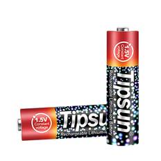 Tipsun 1.5V AA Uppladdningsbart Lithium-ion batteri ( 1-Pack )