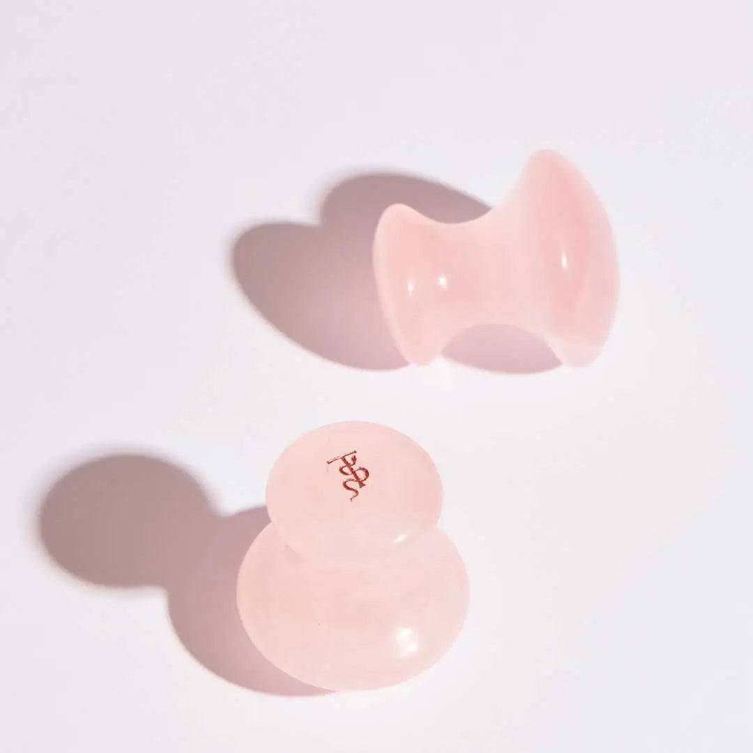 Gua Sha Rose Quartz Magic Mashroom
