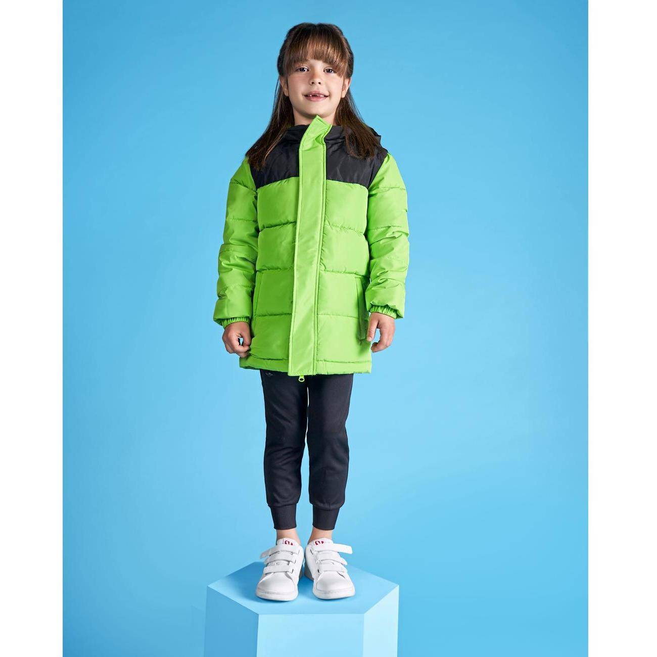 Roly RY5075K Jakker Lime Green / Black 12 years.