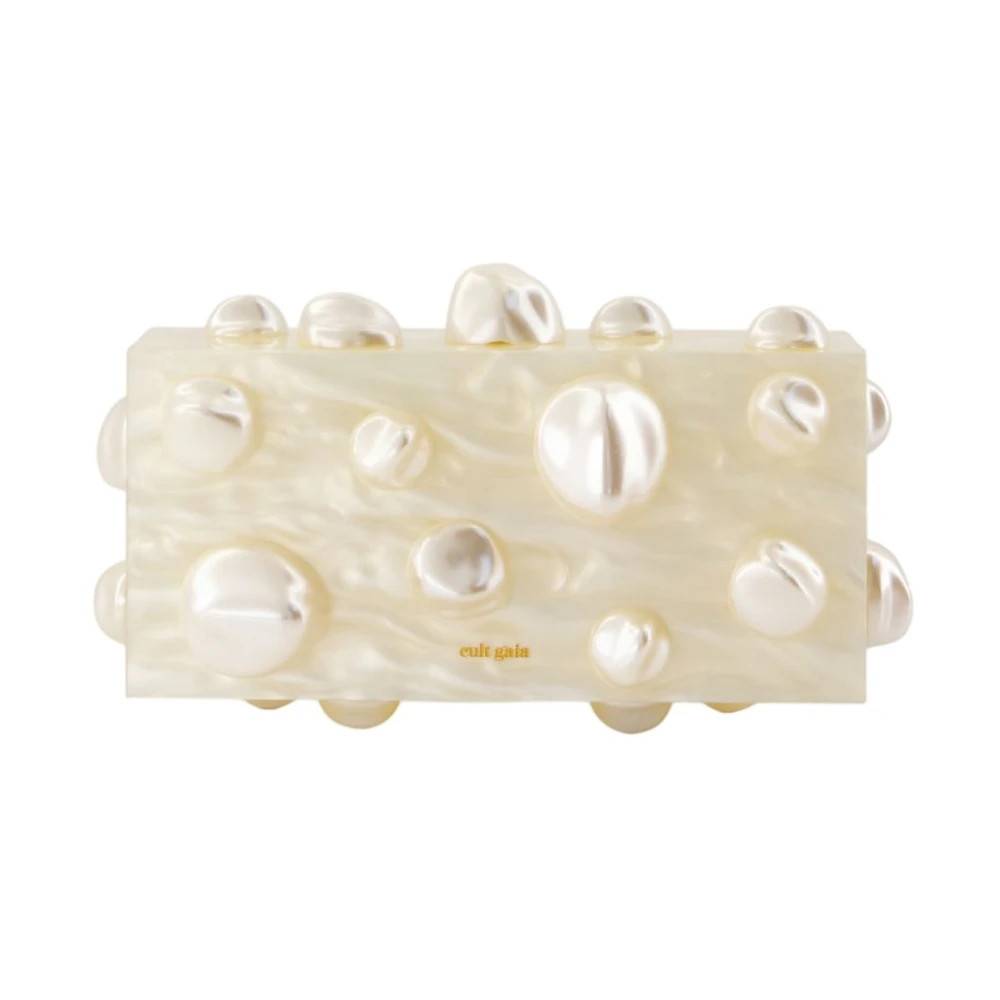 Cult Gaia Orbs Clutch - Tasker - Dame - Beige - ONE SIZE -