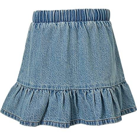VRS børne denim nederdel str. 146/152 - blå