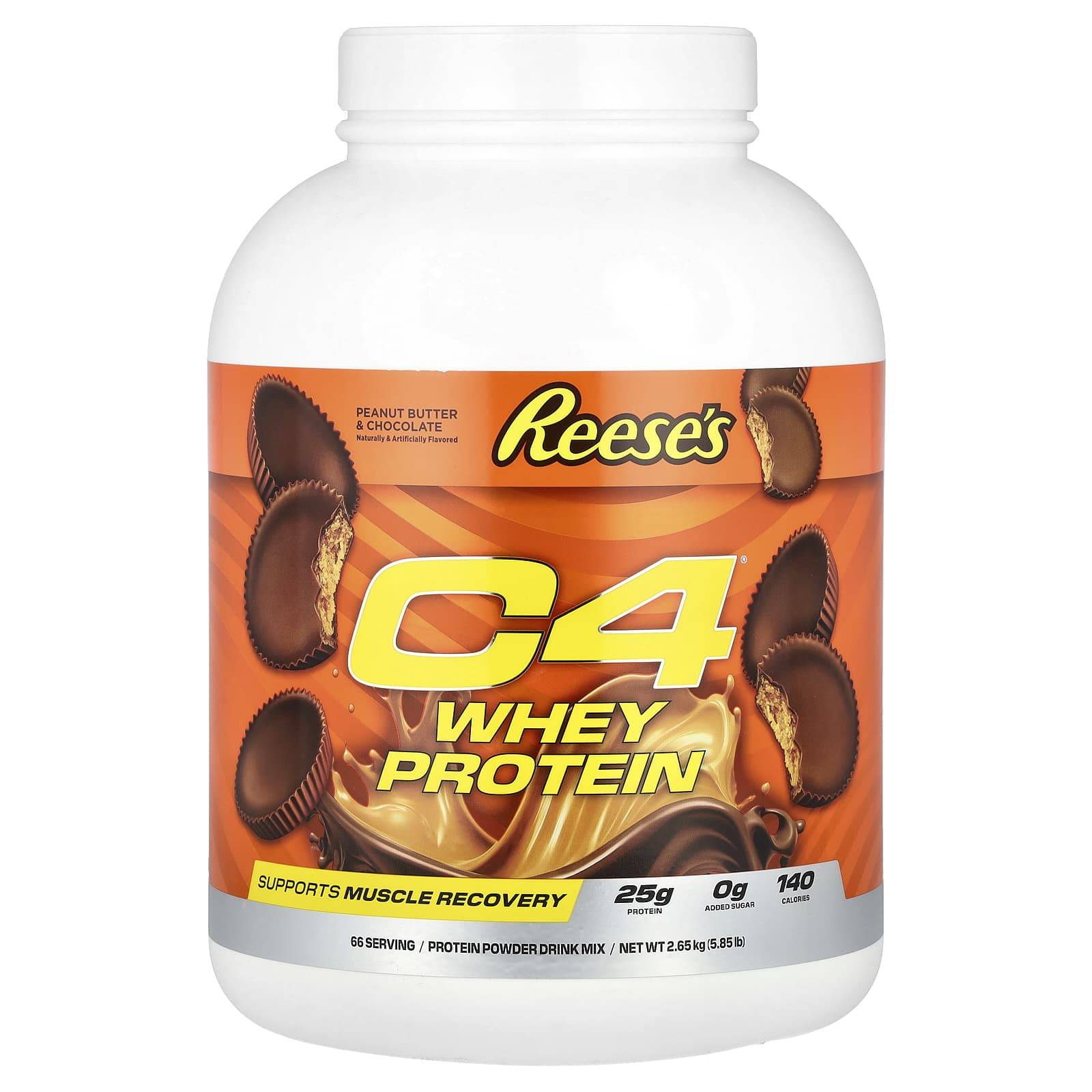 C4 / Cellucor, C4® Whey Protein, Rease'S Peanut Butter & Chocolate, 2.65Kg (5.85Lbs)
