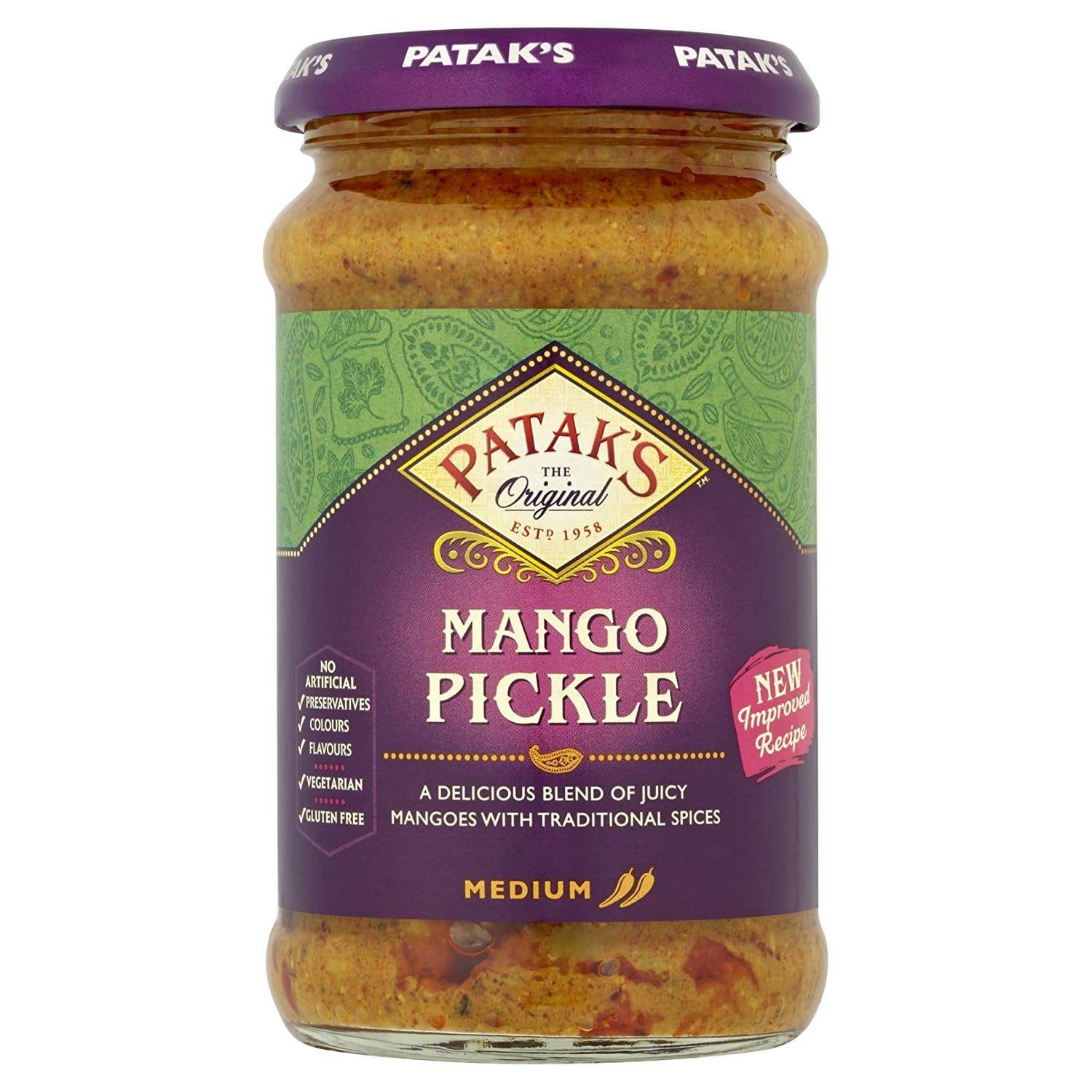 Pataks Mango Pickle Mild - 283gr