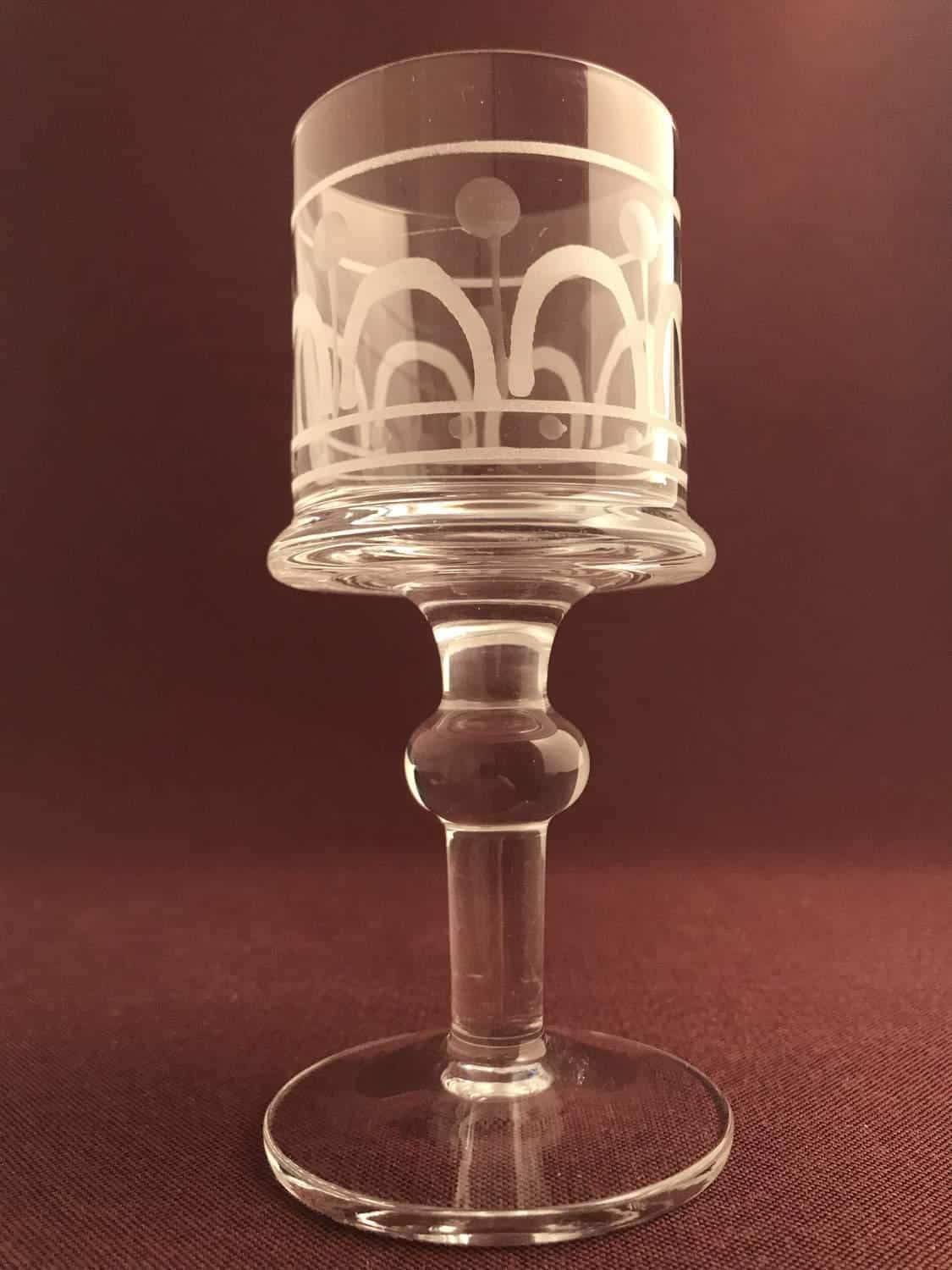 Kosta Boda Husar - Martini / Likörglas design Bertil Vallien