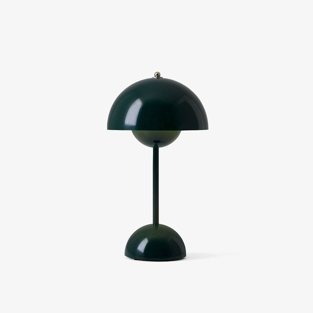 Bordslampa Flowerpot VP9 - red brown