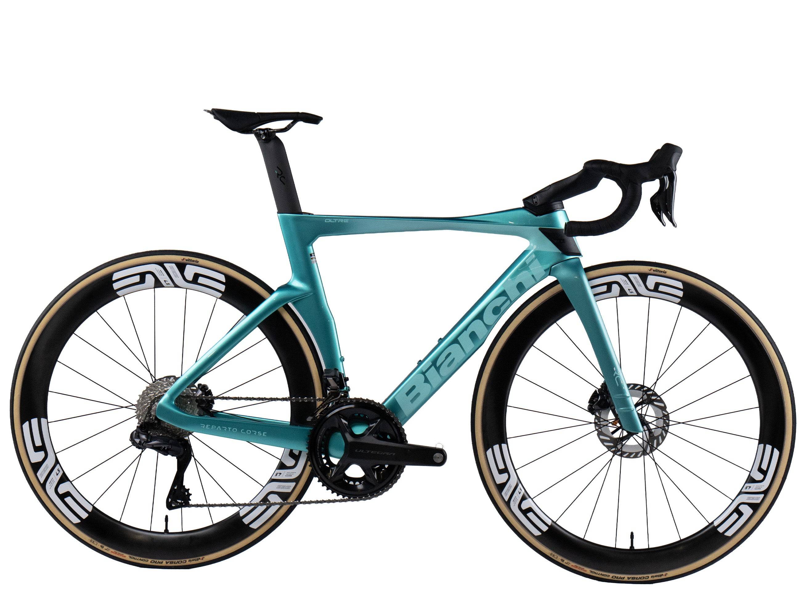 Bianchi Oltre RC 2026 size 53 Shimano Ultegra DI2 2x12sp - Bikeroom / 53 / green (53)