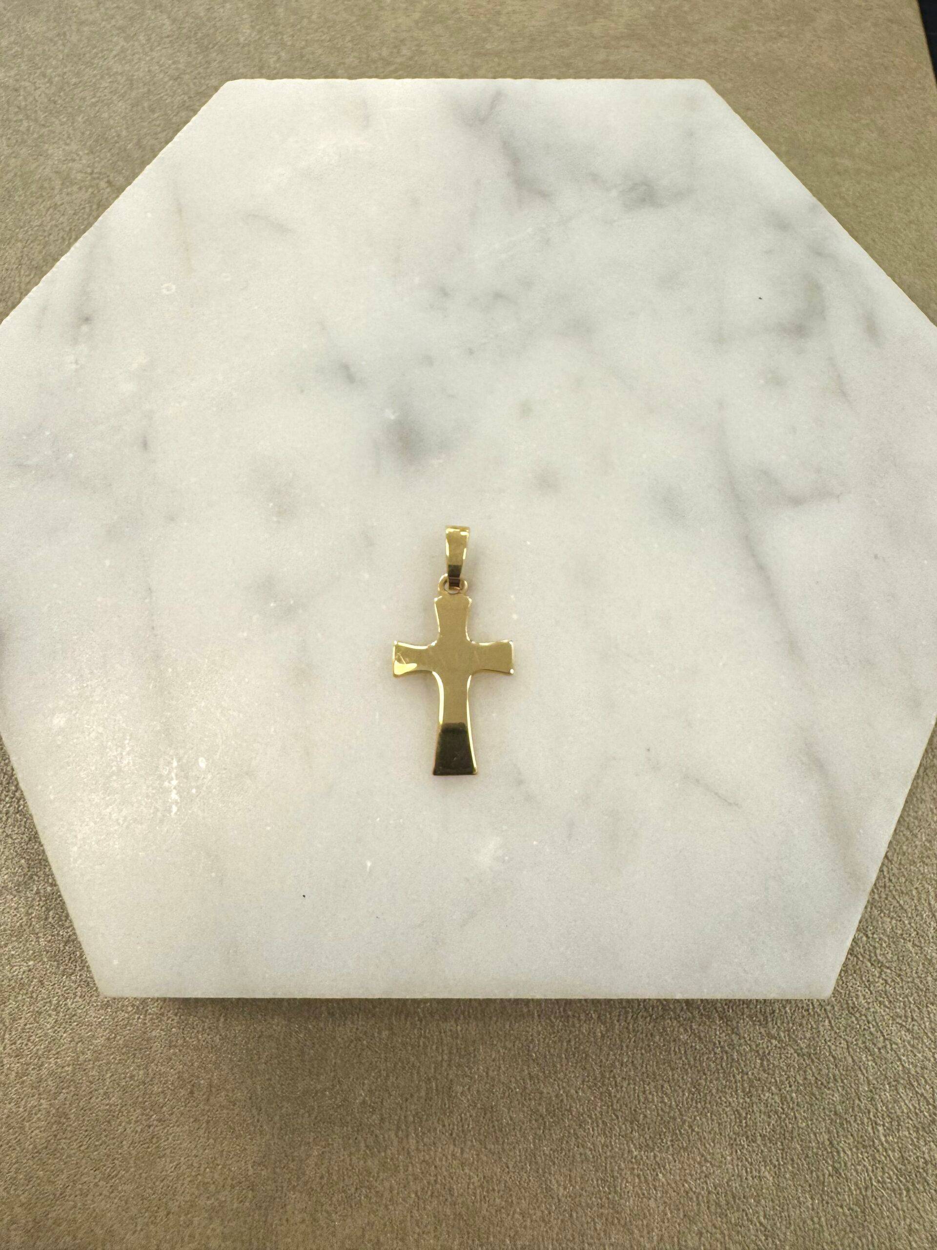 18K Guld Kors - KH027G