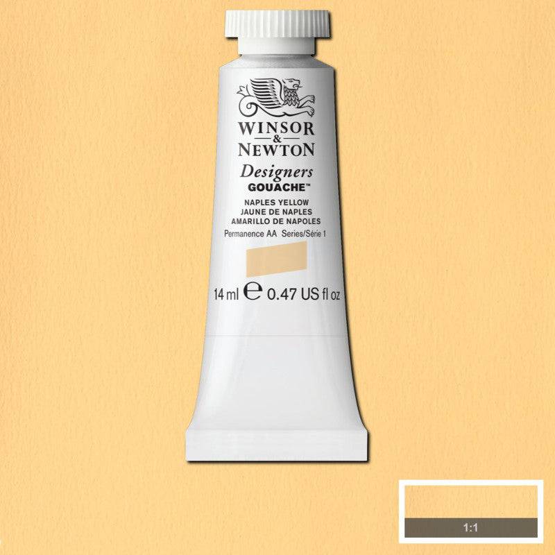 Winsor & Newton Designers Gouache – Tub 14 ml 422 Naples yellow
