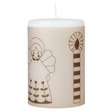 Broste Copenhagen Fairy Tale Parchment Candle Vit