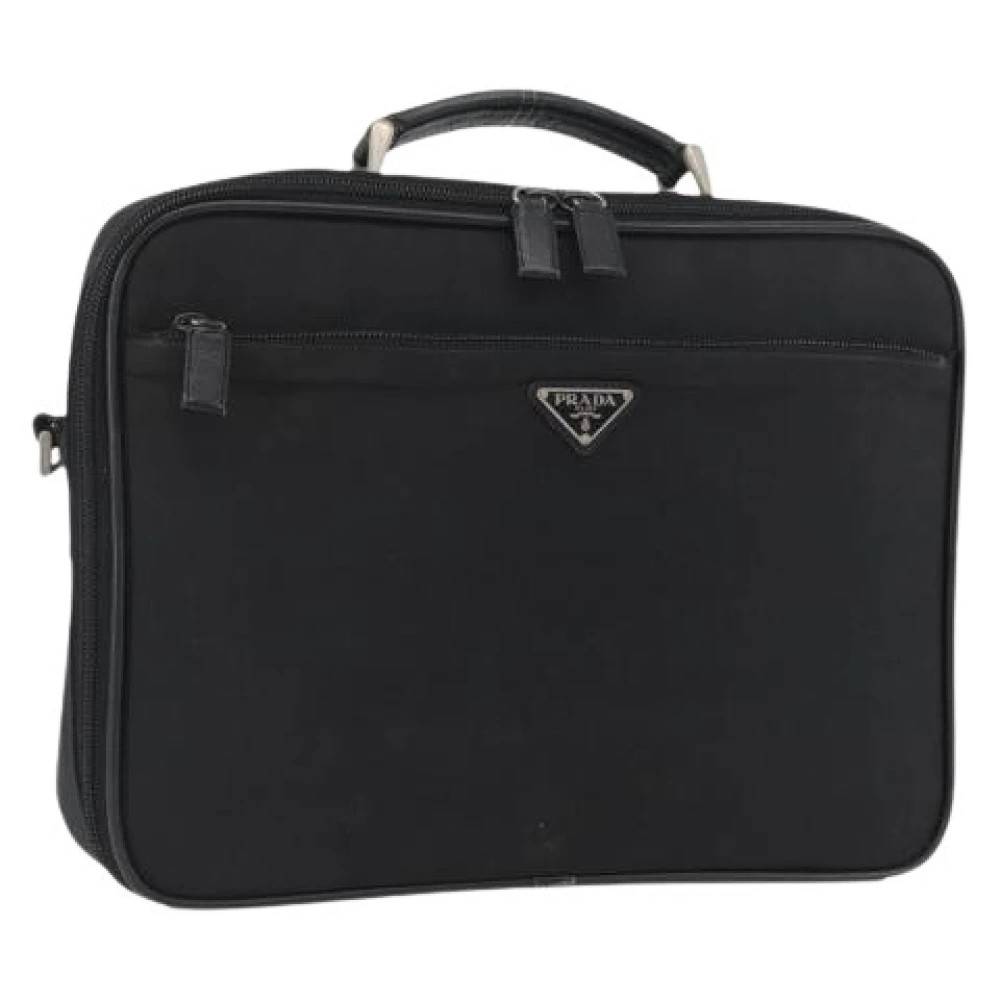 Prada Vintage Pre-owned Vintage Håndtaske - Vintage - Dame - Sort - ONE SIZE - Nylon