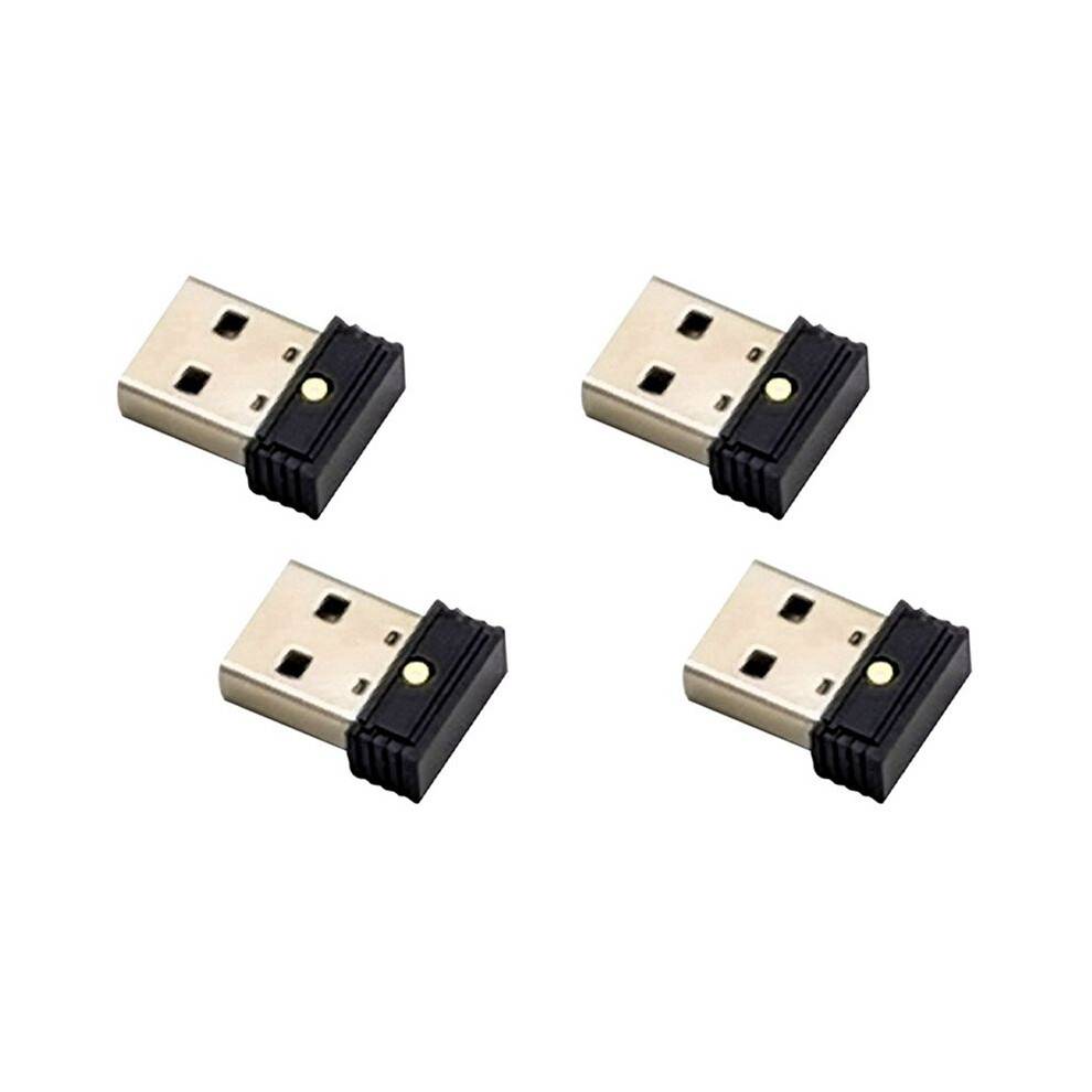 4Pcs USB Mouse Jiggler,Undetectable Automatic Computer Mouse Mover Jiggler, Keeps Computer Awake,Simulate Mouse Movement