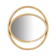 Gebruder Thonet Vienna - Eyeshine Mirrors Ash 64 - Halvkroppsspeglar - Anki Gneib - Träfärgad