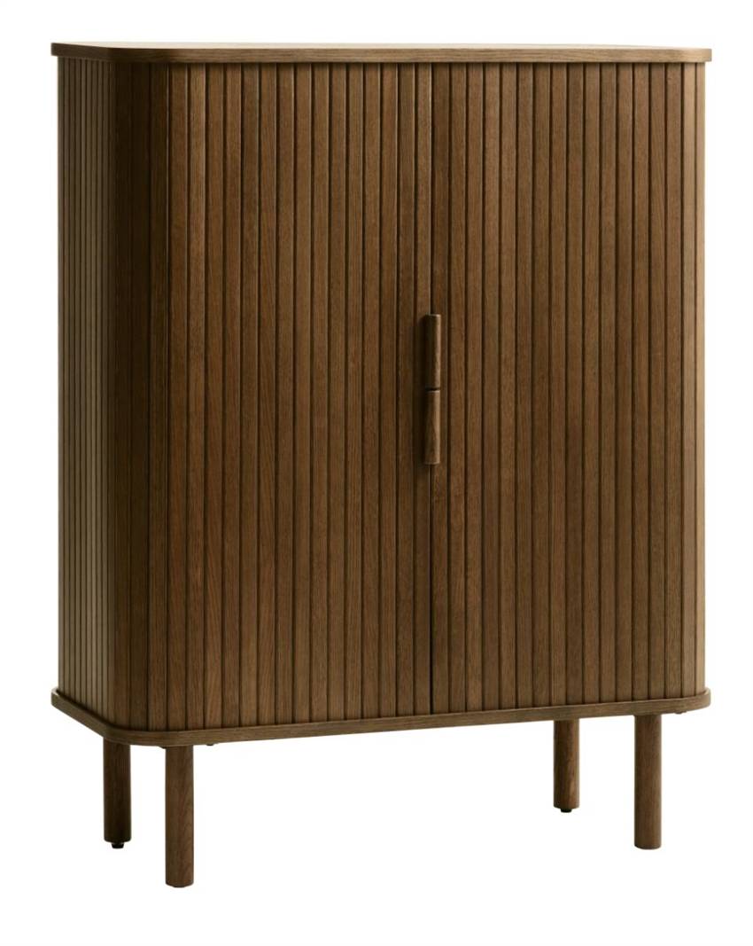 Nordic Design Skanderborg skab i røget eg - 113 cm | Møbelsalg.dk
