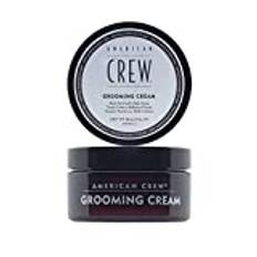 AMERICAN CREW – Grooming Cream, 85 g, Stylingcreme für Männer, Haarprodukt mit sehr starkem Halt, Stylingprodukt für optimale Formbarkeit, Glätte & sehr viel Glanz