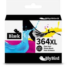 Blybird Blæk CB322EE Foto Sort HP364XL PBK
