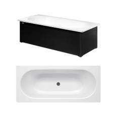 Badkar Gustavsberg 1600 x 700 mm Duo med Frontstativ