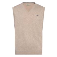 GANT Classic Cotton Slipover Beige