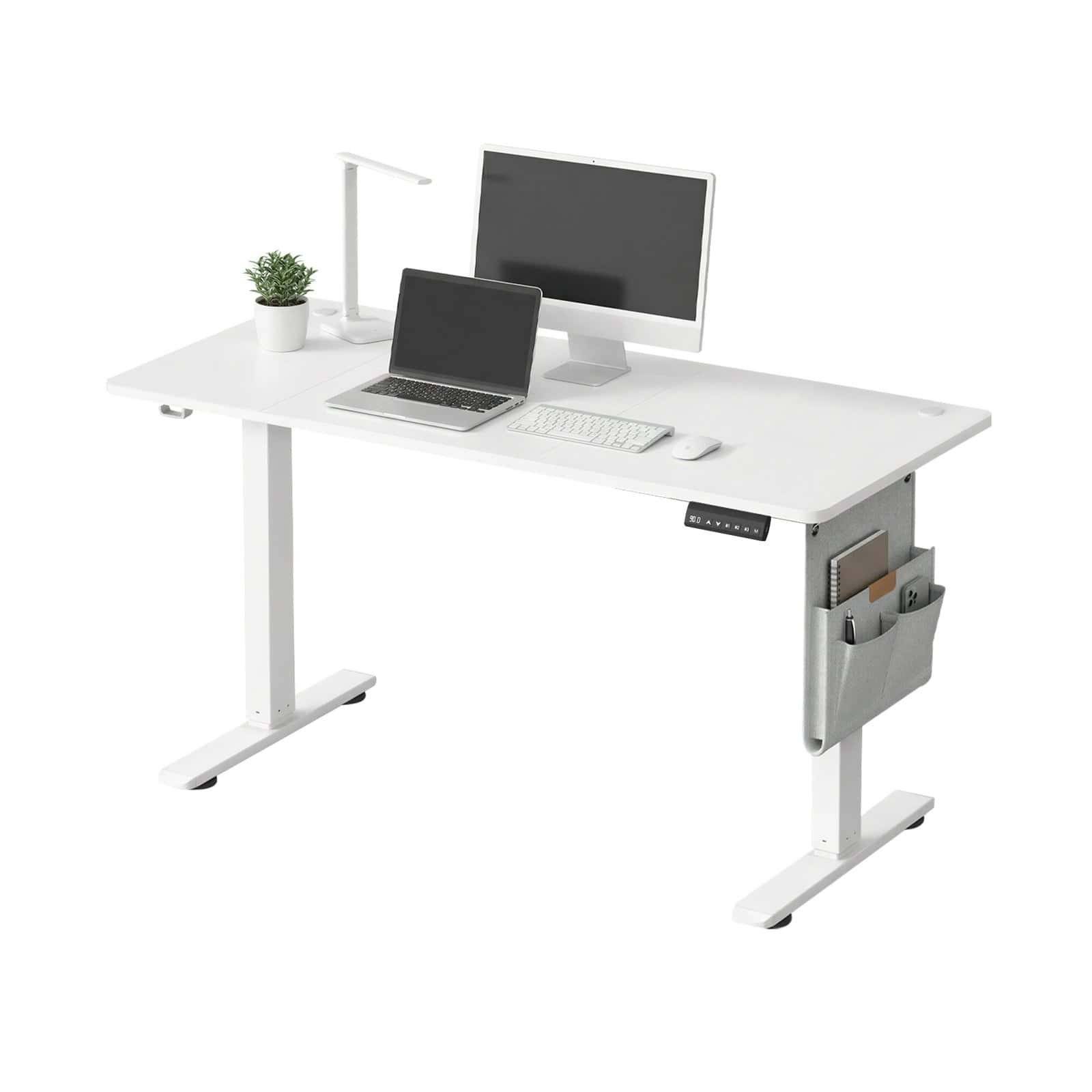 Elektriskt höj- och sänkbart skrivbord, 180 x 80 x (72-120) cm, sitt- och ståbord