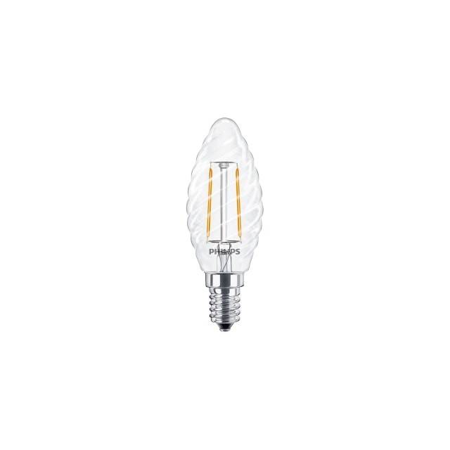 Philips Corepro ledkerte 2-25w e14 827 st35 klar.