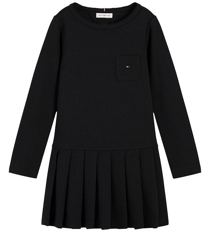 Tommy Hilfiger Klänning - Svart - Tommy Hilfiger - 8 år (128) - Klänning