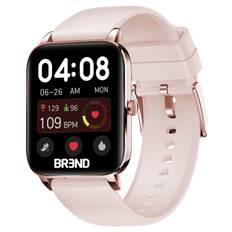 BREND Smartwatch til kvinder og mænd - Sportur med skridttæller – Rosa