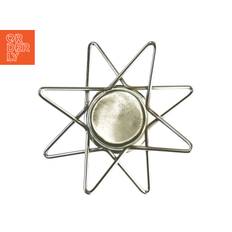 Jule kalenderlys stjerne lysstage (str. 15x4 cm)