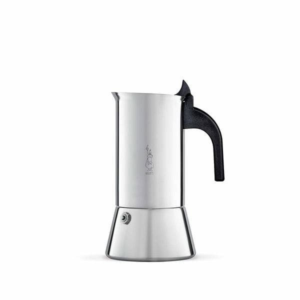 Bialetti Venus Moka gryde 0,3 L Sort, Rustfrit stål