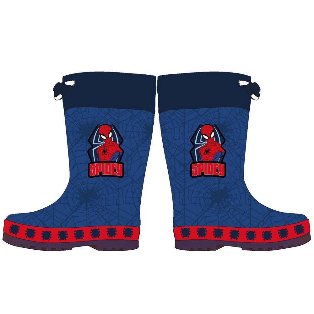 Marvel Spiderman rubber rainboots