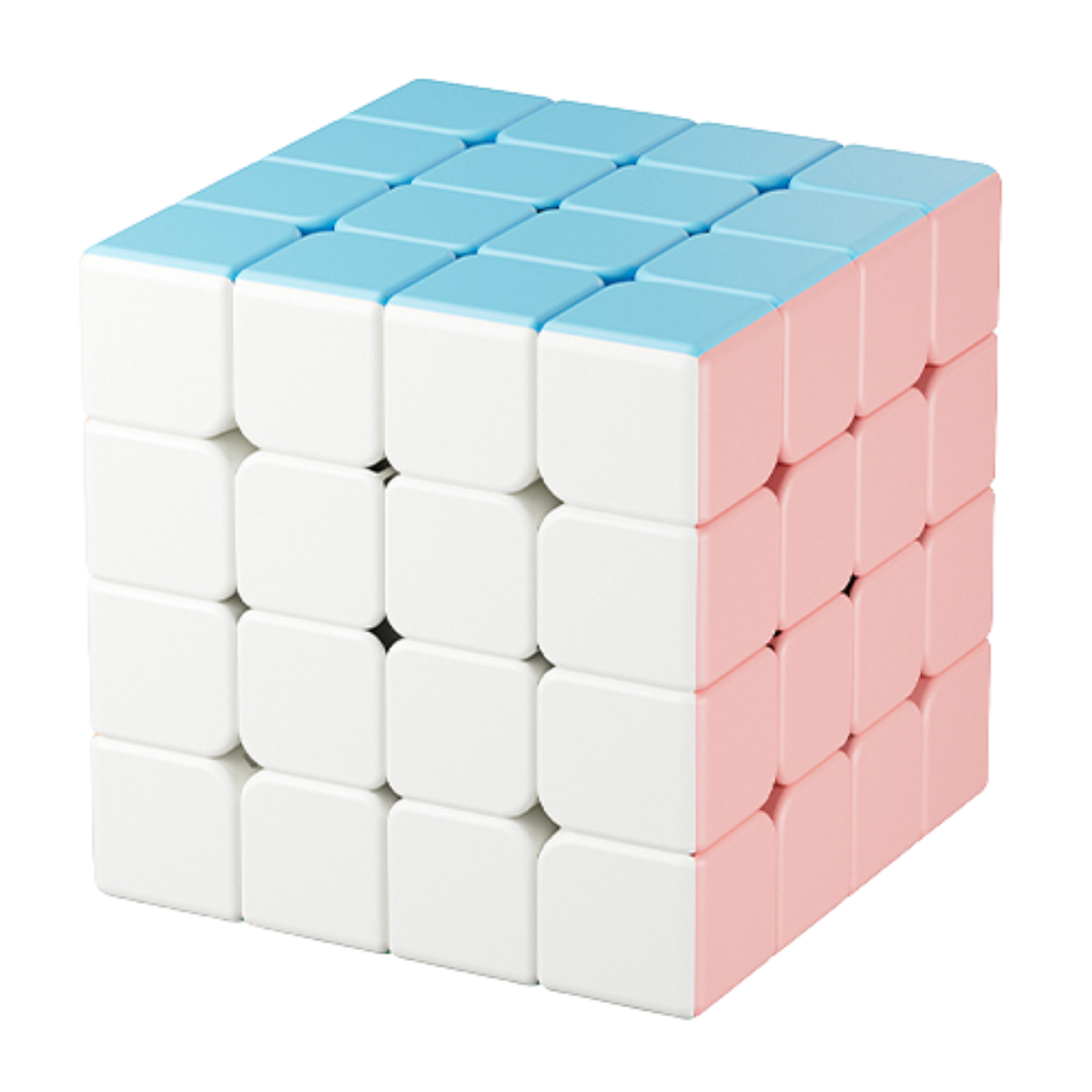 YJ Macaron 4x4 Cube Stickerless Pastel Speedcube Puzzle - Rubiks Kub