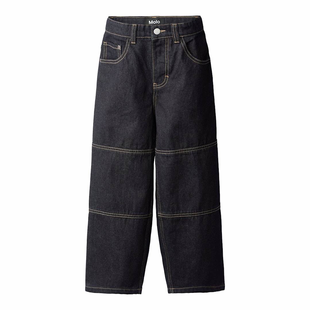 Molo Askane Jeans Raw Indigo Raw Indigo 140 cm Blå 140 cm Drenge, Piger