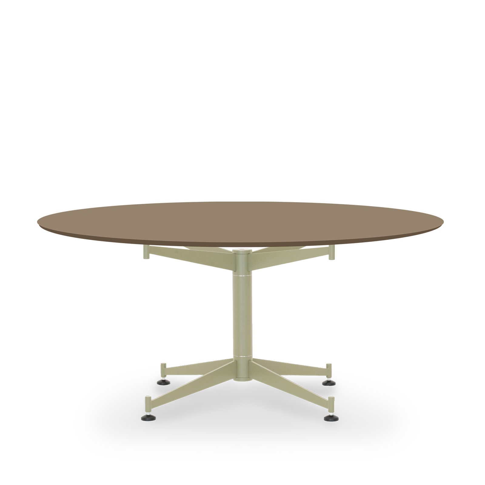 Star Table / Laminate B2B - 73-75 / Ø160 Laminate / Kashmir Reed green