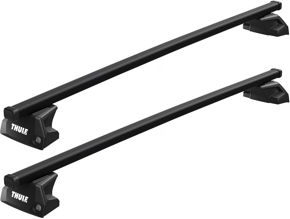 Thule SquareBar Evo - Komplett takräcke för integrerade takrelingar - Volvo - Xc60