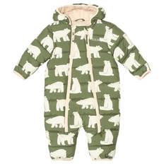 Kuling Bern Vadderad Overall Polar Bear  74/80 cm  Grön  74/80 cm  Unisex