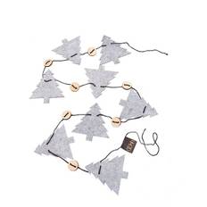Xmas Strings Trees White