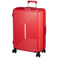 [Samsonite] Suitcase Carry Case Apinex Spinner 69/20 75L 69cm 4.5kg Expandable with Brake Function 69cm Glossy Orange Red