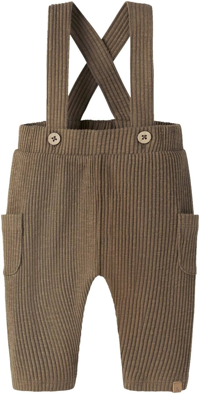 Lil' Atelier Nbmrajo MIO Loose Romper LIL Stl. 56 unisex - Hängselbyxor & Byxdress Från Magasin - Kangaroo (56)