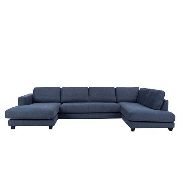 Erling Christensen Møbler MAINE U-sofa - Brego 86 blå