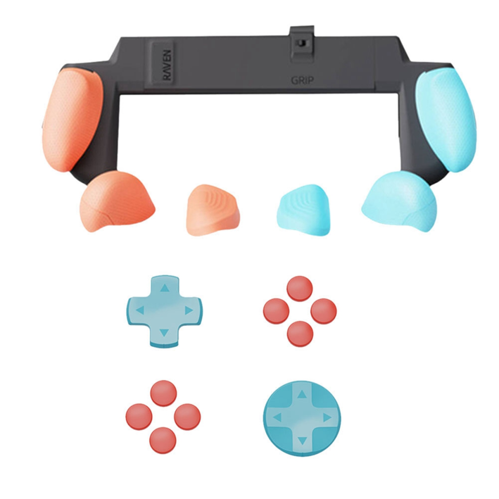 Til Switch2 Grip beskyttelsesetui + knaphætter + retningsknapper sæt A