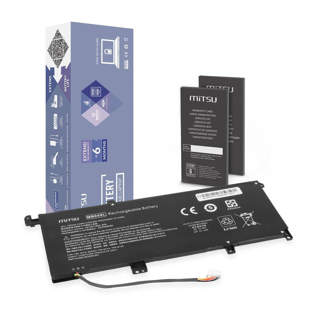 MB04XL Batteri för HP Envy 15-AQ 15T-AQ X360 15-AR