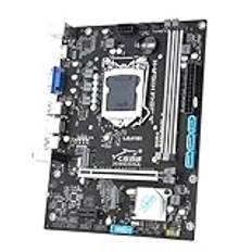 YIWEOG LGA 1151-uttag LGA1151 CPU-processorer skrivbord moderkort 2 x DDR4 upp till 32 GB 1 x PCIE3.0 x16 fack hemmakontor spel moderkort 3 x SATA3.0 1000 mbps snabb Ethernet 1 x M.2 NVME 1 x M.2 NGFF