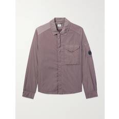 C.P. Company - Garment-Dyed Chrome-R Overshirt - Men - Purple - M