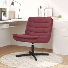 vidaXL Drejestol Vinrød 63 x 75 x 76 cm Stof