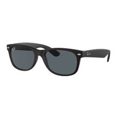 Ray-Ban RB2132F New Wayfarer Asian Fit 622/R5 55 Solbriller Mænd Black - Black - 55mm