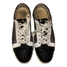 Christian Louboutin Louis junior spike low trainers