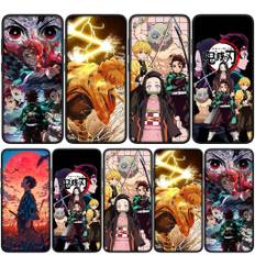 for Samsung Galaxy S24 S23 iPhone 16 15 14 Xiaomi Redmi Note 13 12 11 8 Plus 9 Pro Max X XR Phone Case Kamado Tanjirou Demon Slayer Kamado OPPO Huawei for Samsung Galaxy S22 Ultra ecru