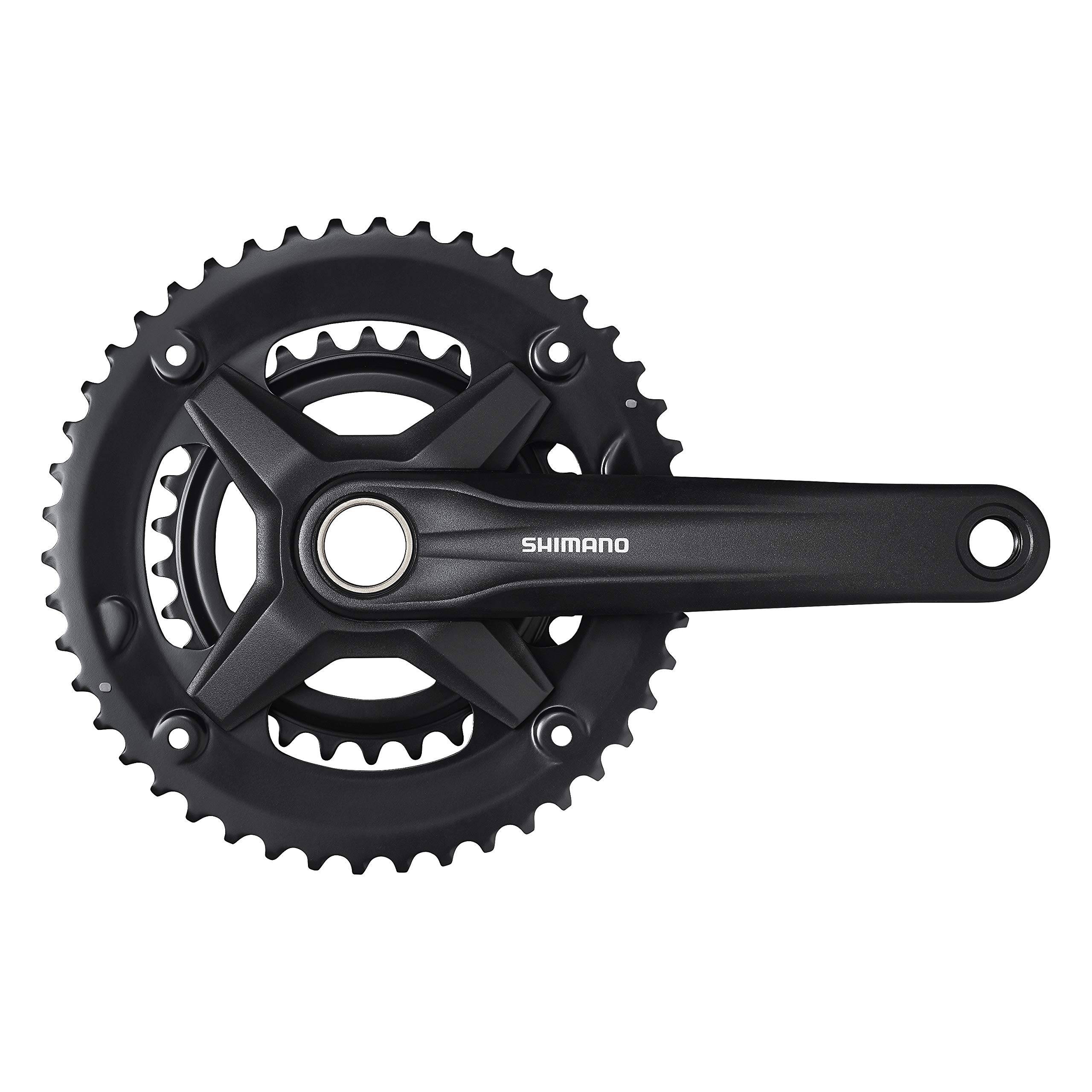 Shimano Black 170mm 46x30T 9S Chainring BB Sold Separately FC-MT210-2 2-Piece (No Chainguard) / (EFCMT210CX60XL)