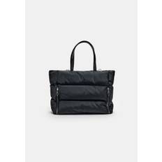 Stradivarius Totebag I Stof Med Lynlåse Os