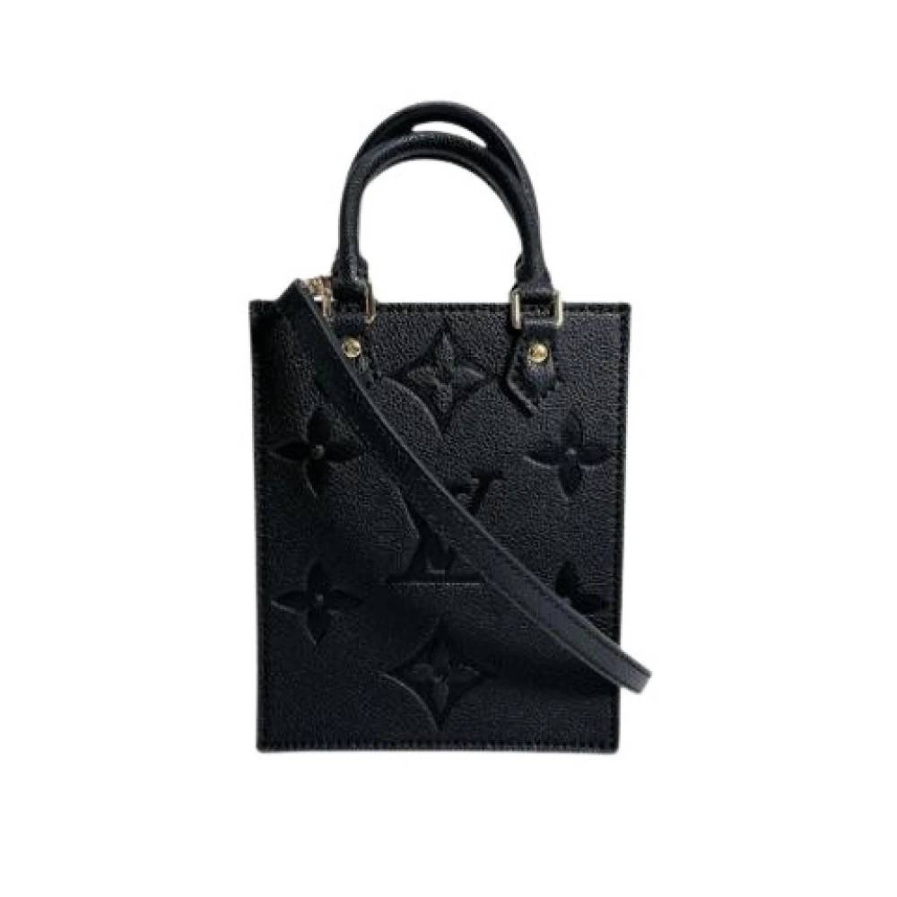Louis Vuitton Vintage Pre-owned Mini Skuldertaske - Vintage - Dame - Sort - ONE SIZE - Uld