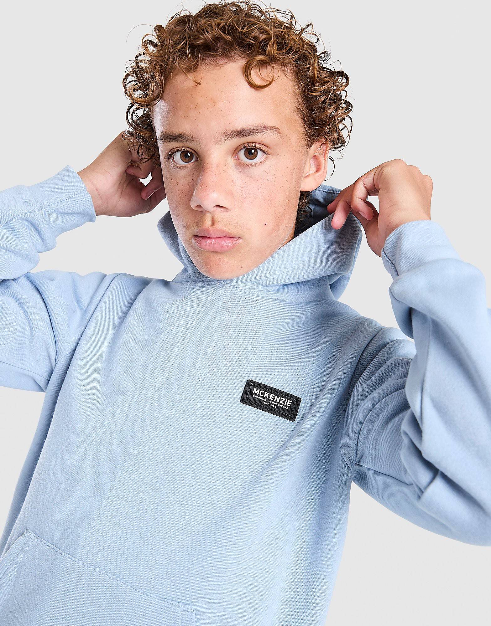 McKenzie Rocco Hoodie Junior, Blå