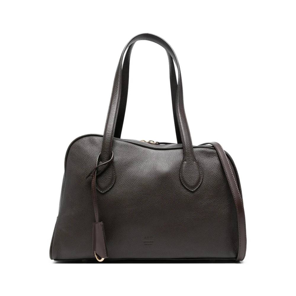 ATP Atelier, Tasker , Dame, Brun, ONE SIZE, Uld, Noale Top Handle Taske